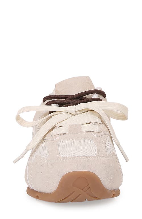 Berness Lula Double Lace Sneaker In Neutral