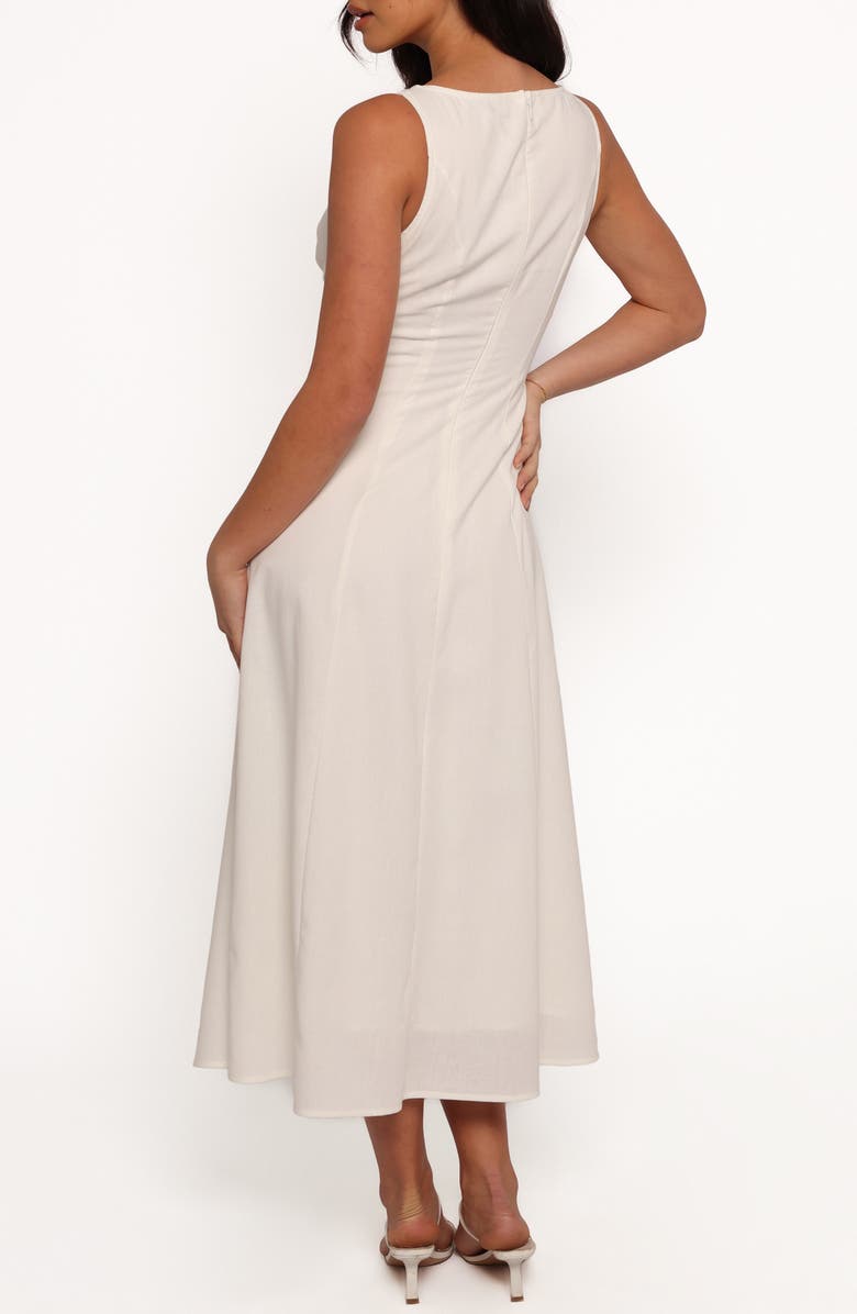 Petal & Pup Barbara Buttoned Maxi Dress, Alternate, color, White