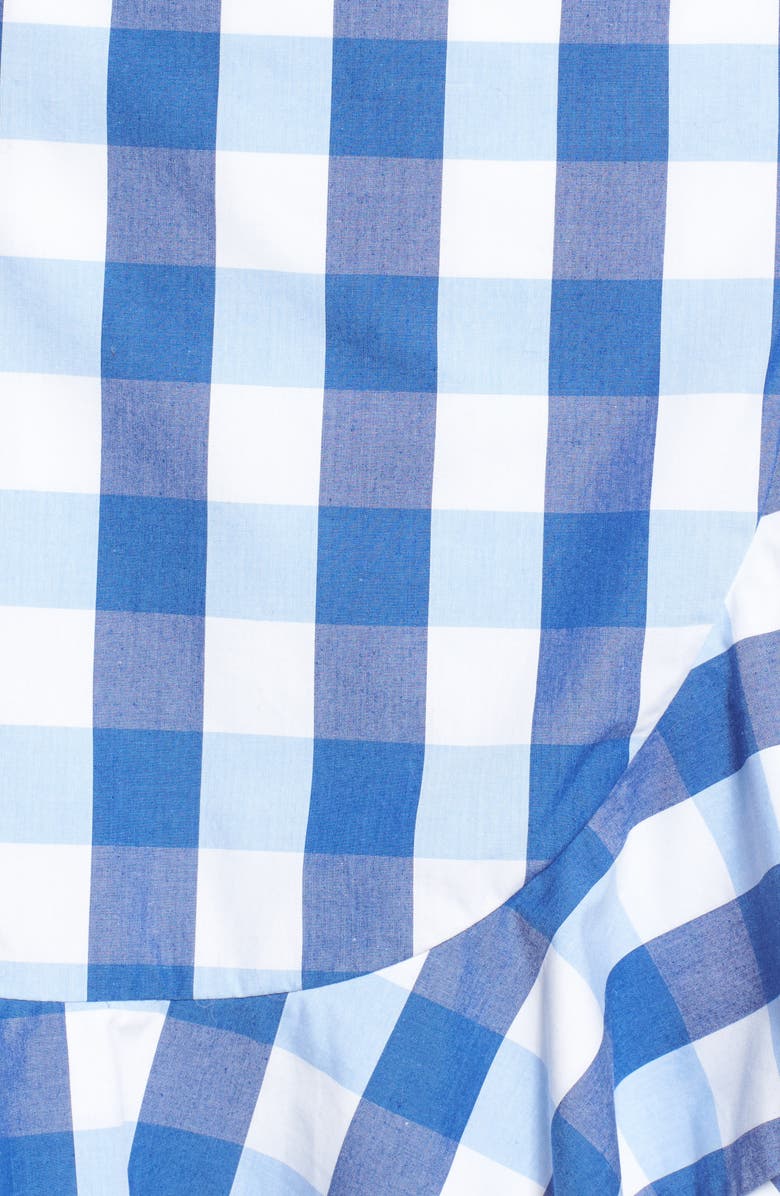 Draper James Check Miniskirt, Alternate, color, 