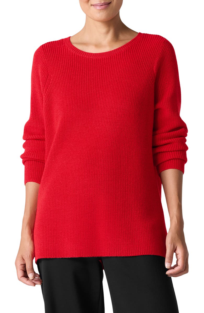 Eileen Fisher Wool Crewneck Sweater, Main, color,