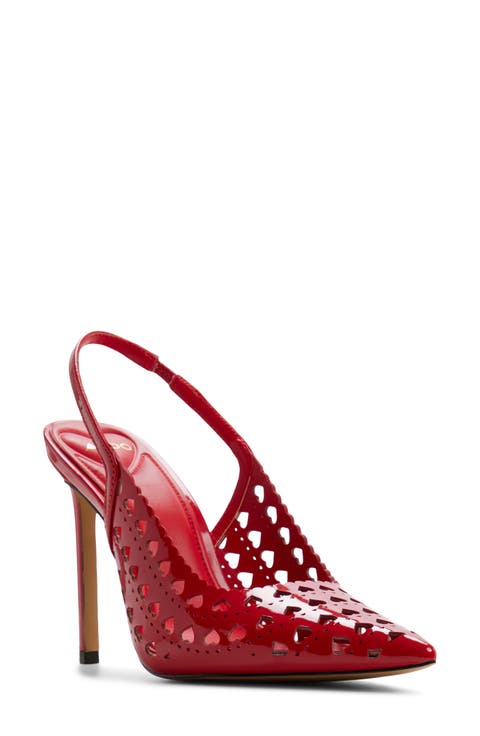 Love Slingback Pointed Toe Pump (Women)