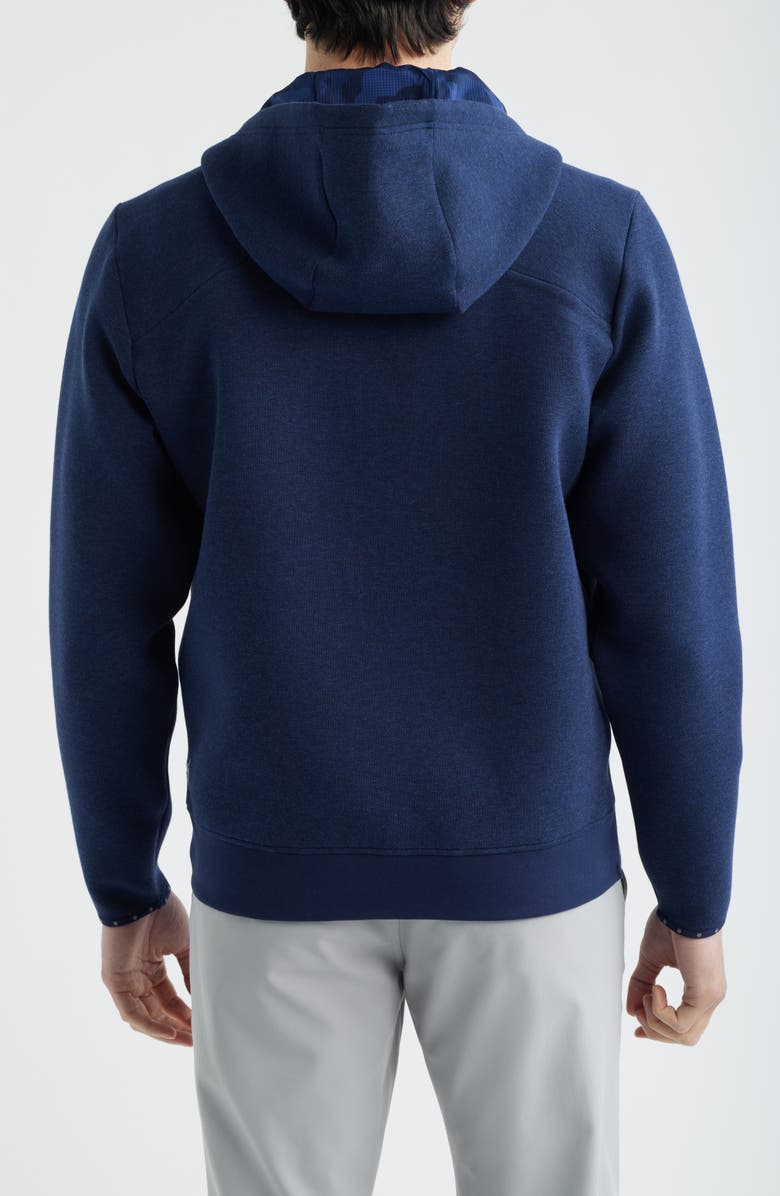 Greyson Calgary Quarter Zip Hoodie, Alternate, color, Maltese Blue
