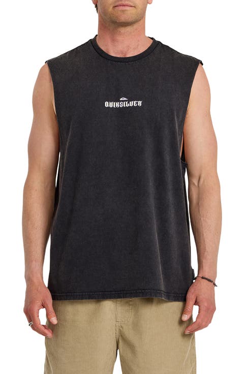 Dark Torch Sleeveless Cotton Graphic T-Shirt