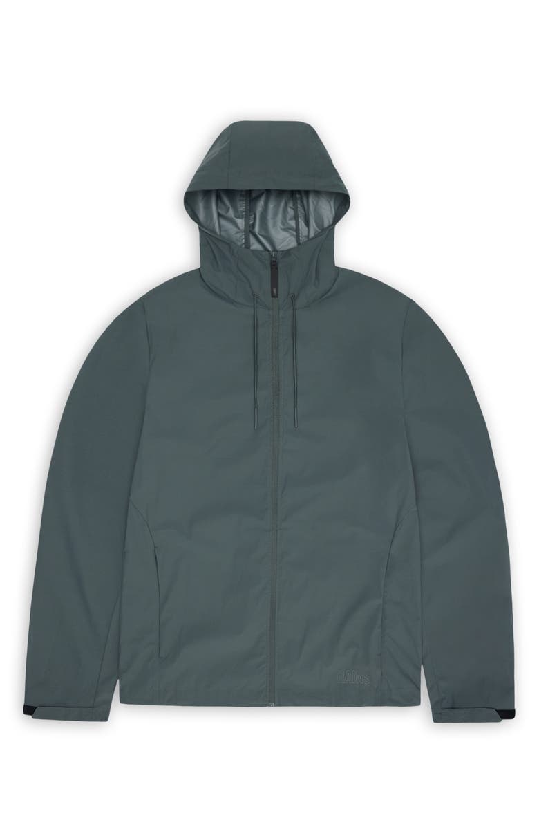 Rains Mito Water Repellent Jacket, Alternate, color, Dark Grey