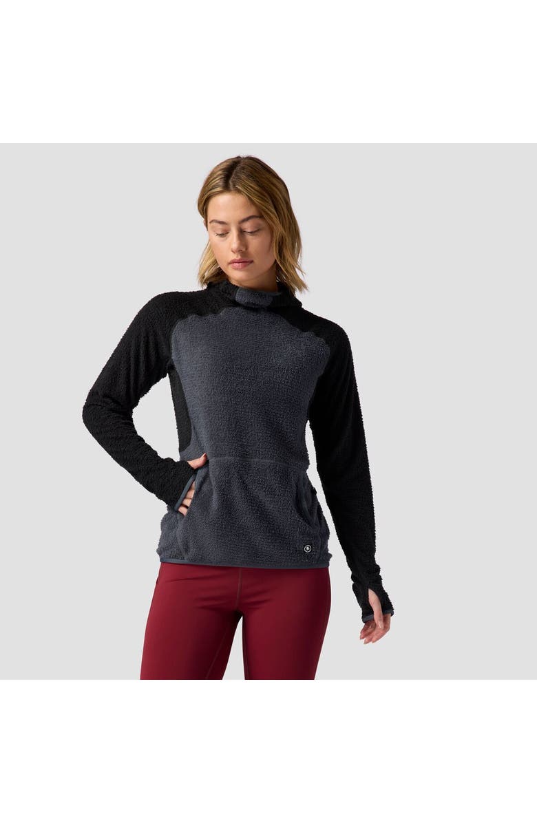 Backcountry Highliner Primaloft Air-Perm Fleece Hoodie - Women's, Main, color, Turbulence/Black