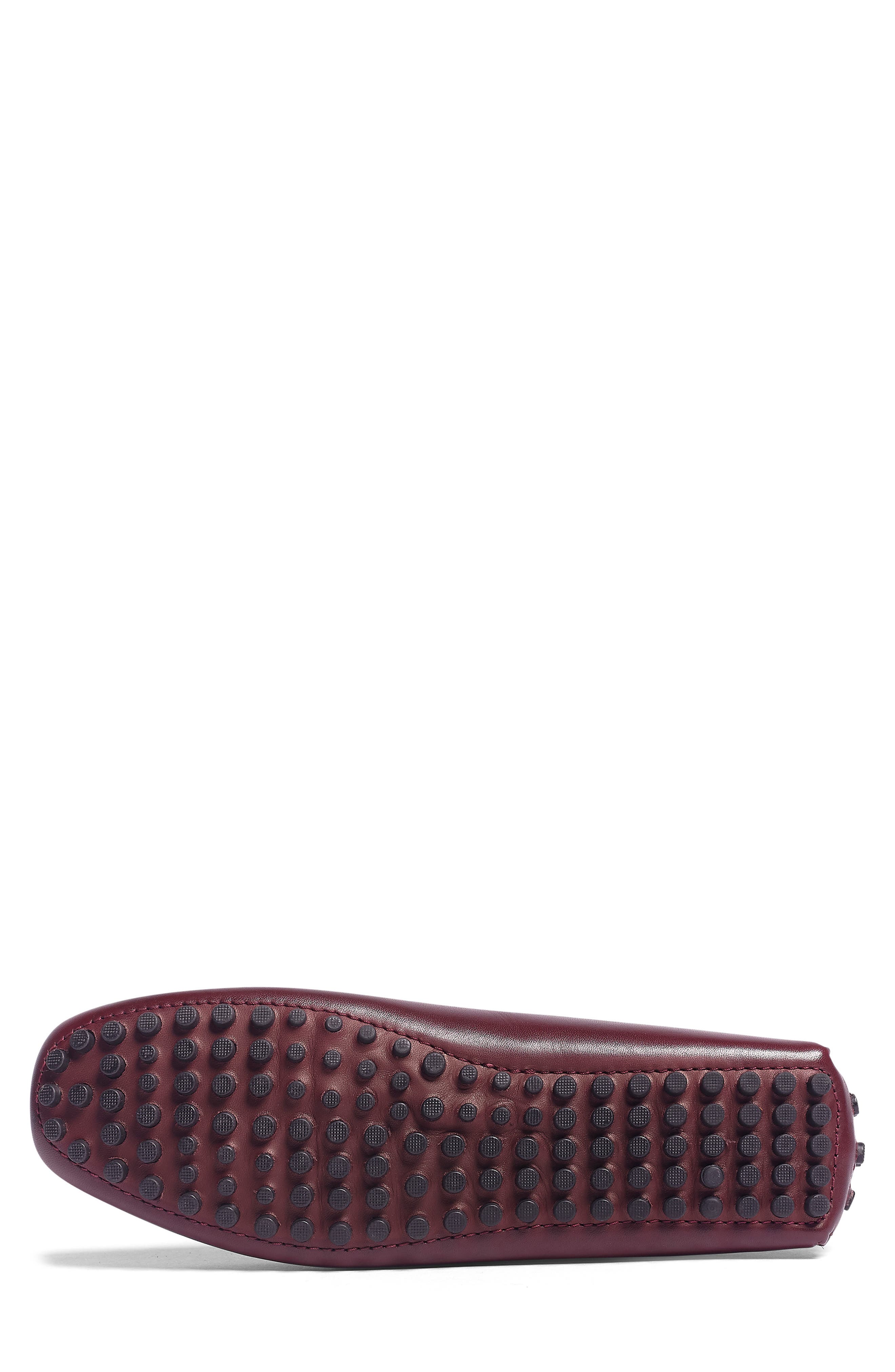 CARLOS SANTANA Ritchie Pebbled Leather Driver, Alternate, color, Burgundy