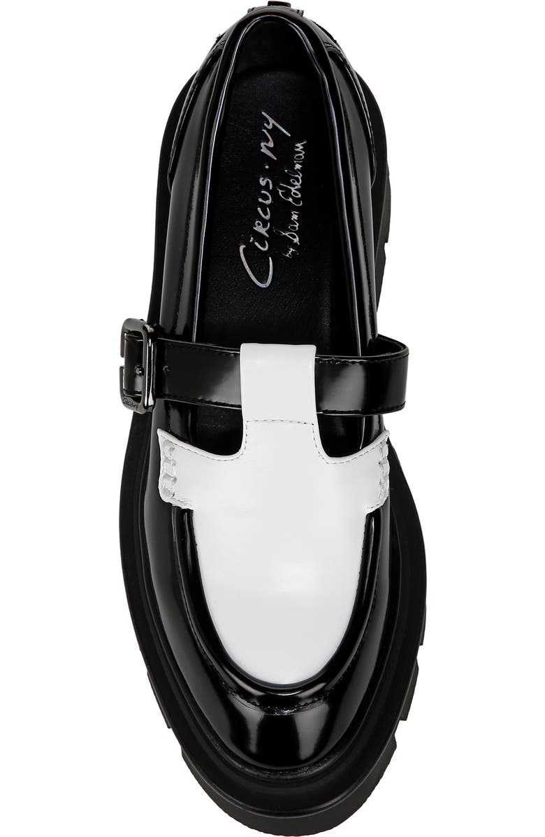 Circus NY by Sam Edelman Payson Lug Sole T-Strap Mary Jane, Alternate, color,