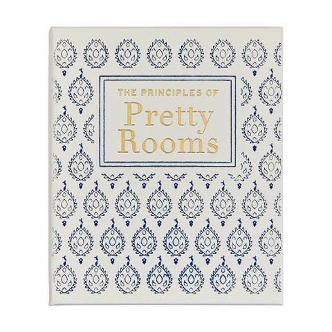 The Principles of Pretty Rooms Leather Coffee Table Book