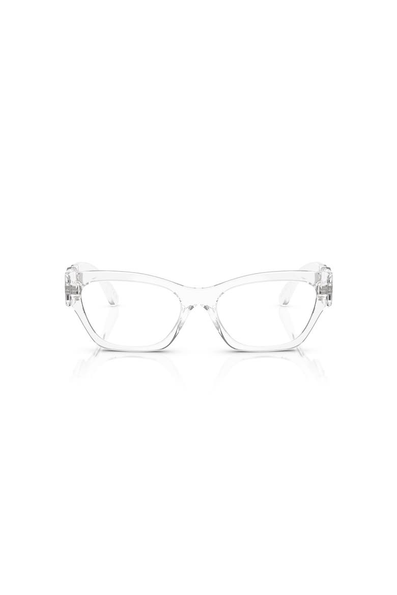 52mm Cat Eye optical glasses, Alternate, color, Transparent