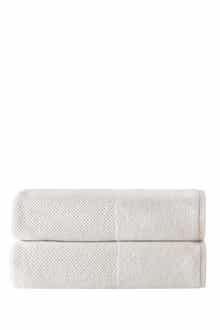 Incanto Turkish Cotton Bath Towel - Cream - Set of 2