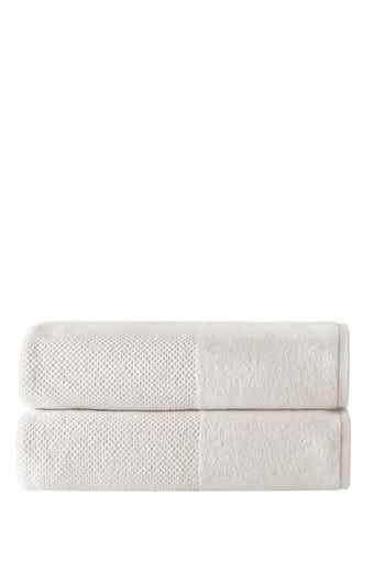 Incanto Turkish Cotton Bath Towel - Cream - Set of 2