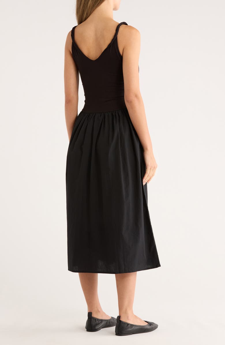 Tart Rosalba Sleeveless Fit & Flare Midi Dress, Alternate, color, Black