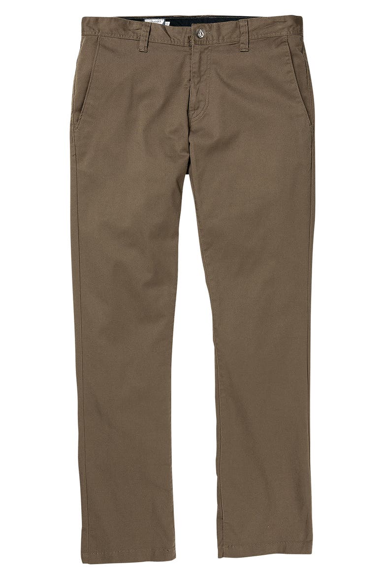 Vmonty Straight Leg Stretch Chinos, Alternate, color, MUSHROOM GREY 24