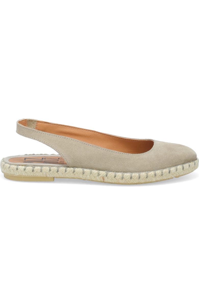 Miz Mooz Kiara Slingback Espadrille Flat, Alternate, color, Tan