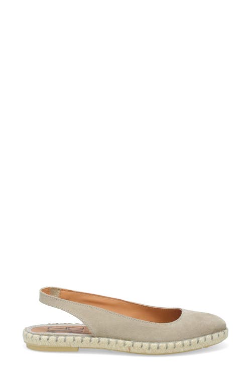 Miz Mooz Kiara Slingback Espadrille Flat In Tan