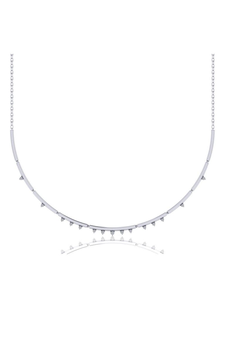 Seed2Stone Uptown/Downtown Choker Necklace, Main, color, Silver