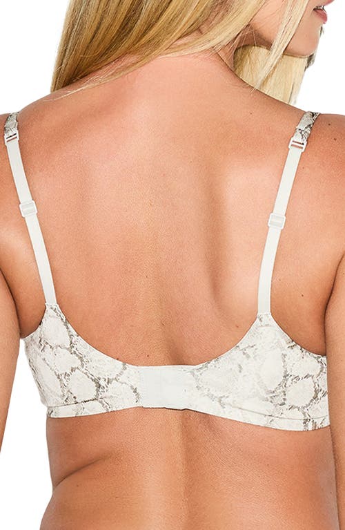 Skims Ultimate Teardrop Underwire Push-up Bra In Brown