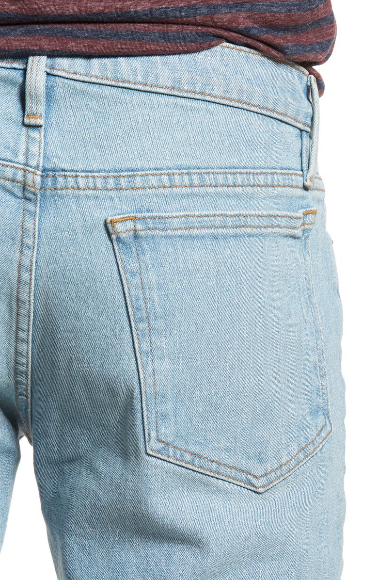 FRAME L'Homme Cutoff Denim Shorts, Alternate, color,