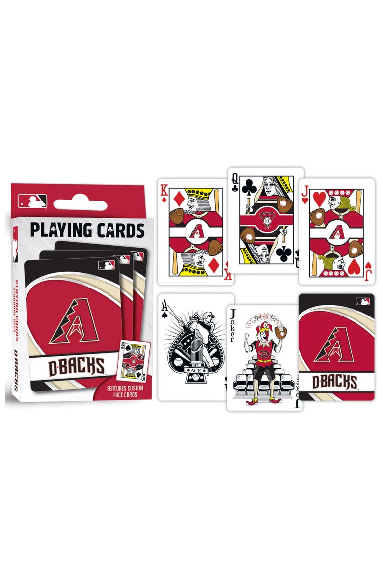 Arizona Diamondbacks Playing Cards, Alternate, color, Multicolor