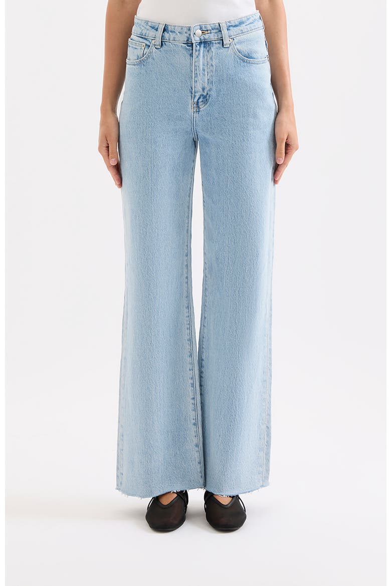 Cali Stretch Wide Leg Jean, Main, color, Sky Blue