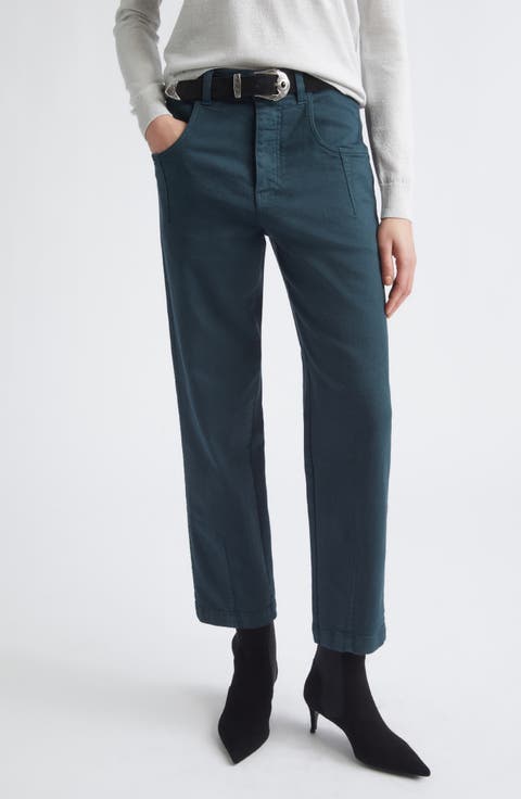 Crop Straight Leg Jeans