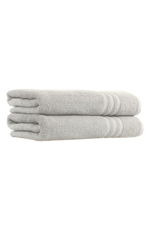 Denzi Turkish Cotton Bath Towel - Set of 2