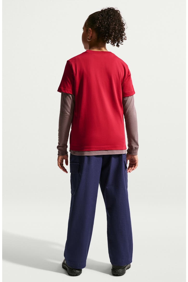 Kids' Nike Sportswear Graphic T-Shirt, Alternate, color, TOUGH RED