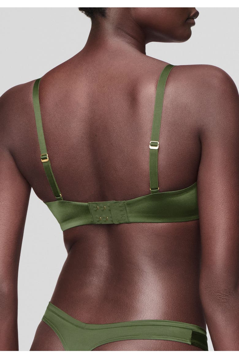 The Plunge Satin, Alternate, color, VINE SHINE