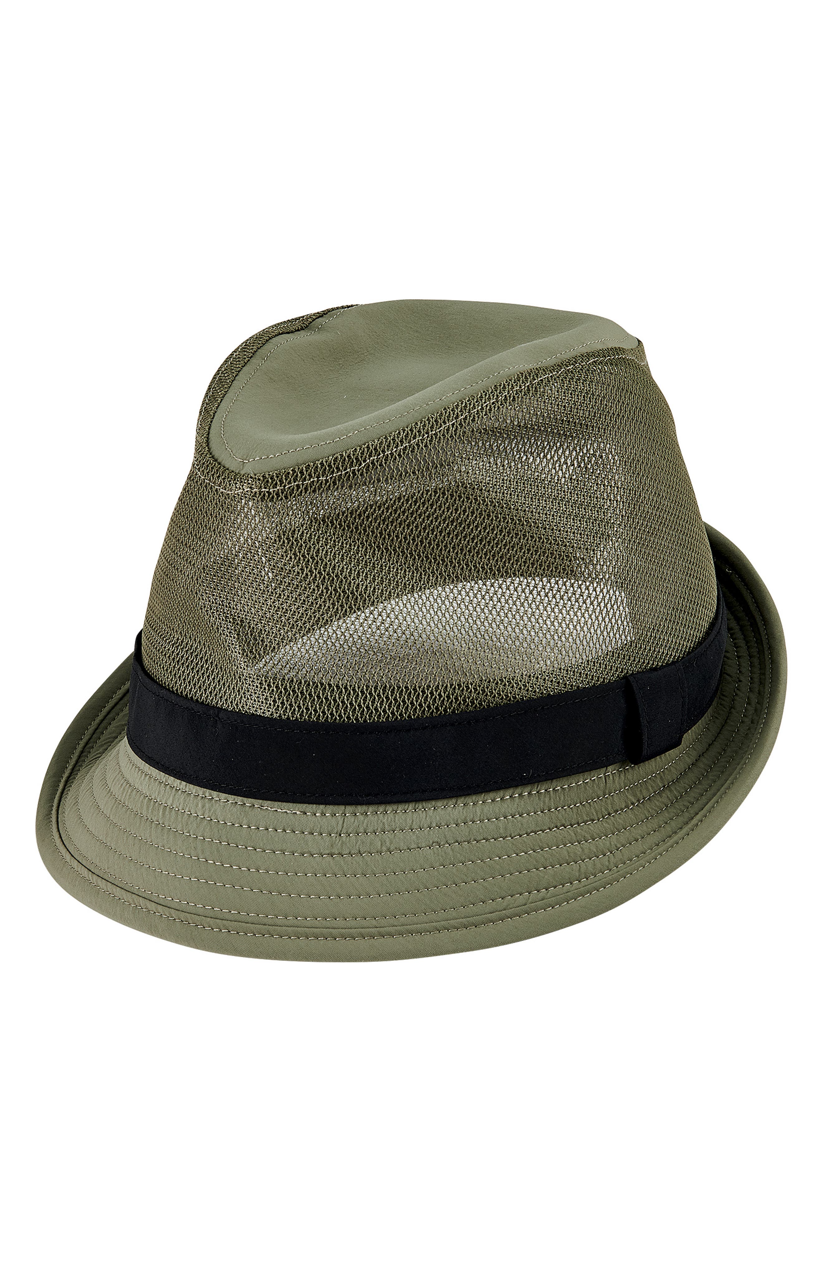 San Diego Hat Woven & Mesh Fedora