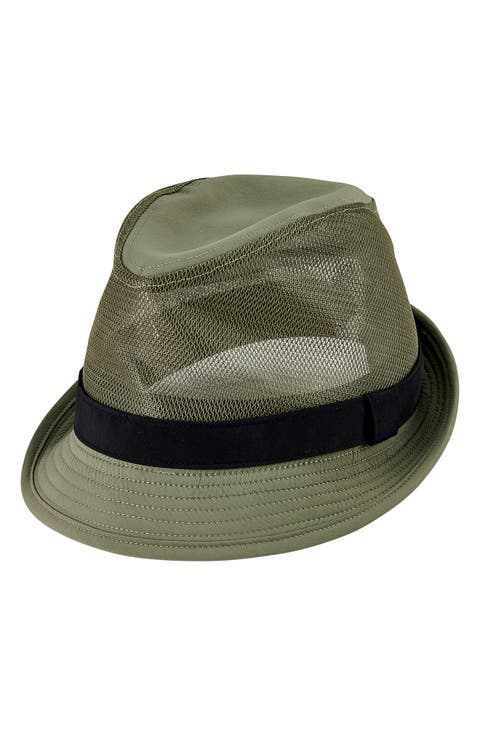Woven & Mesh Fedora