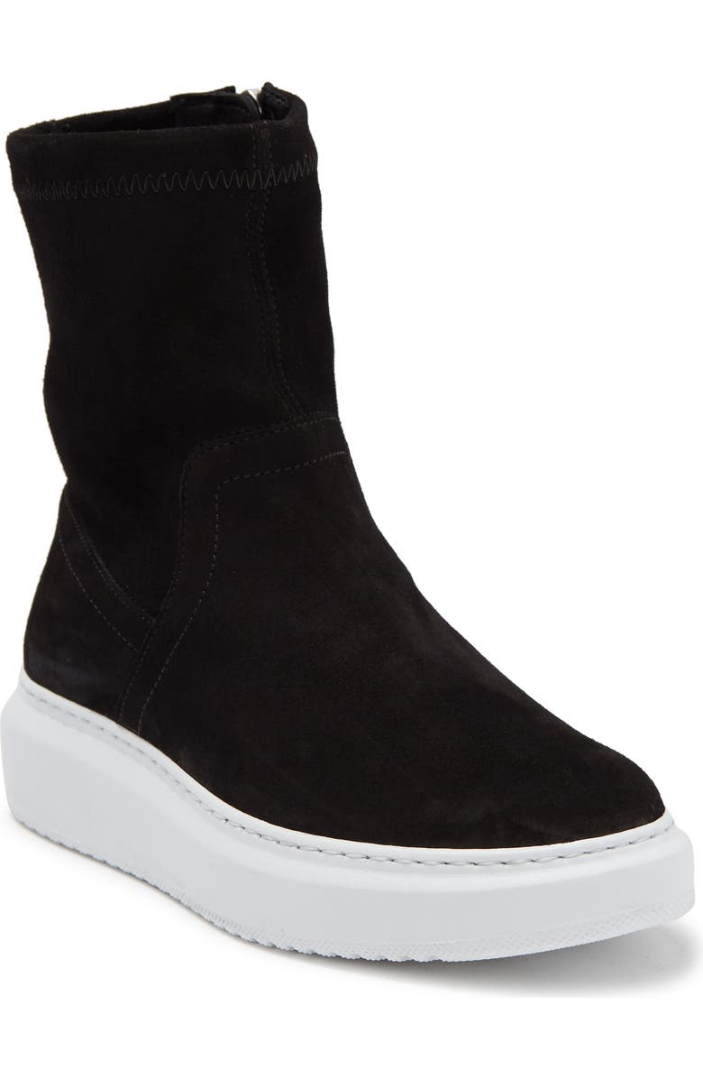 Aquatalia Laina Leather Sneaker Boot, Main, color,