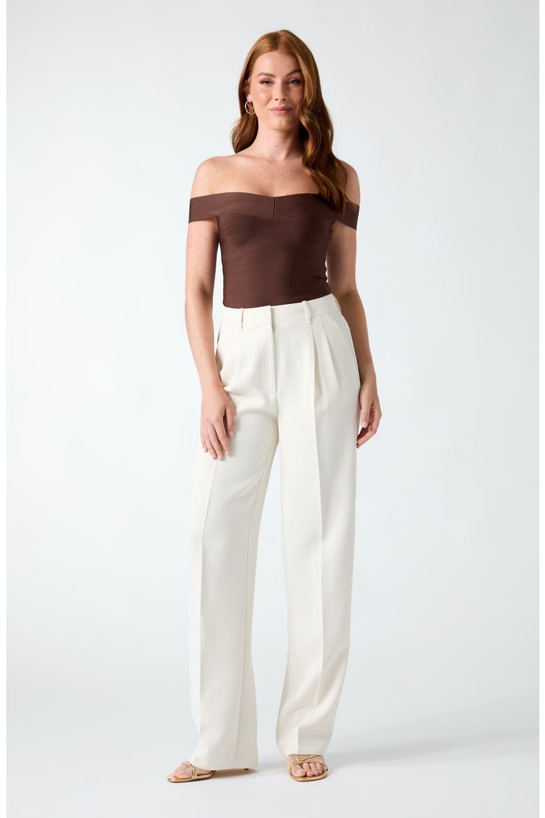 Theoline Perfect Wide Leg Pants, Alternate, color, WHITE