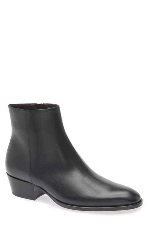 To Boot New York Irwin Zip-up Boot In Cortina Nero