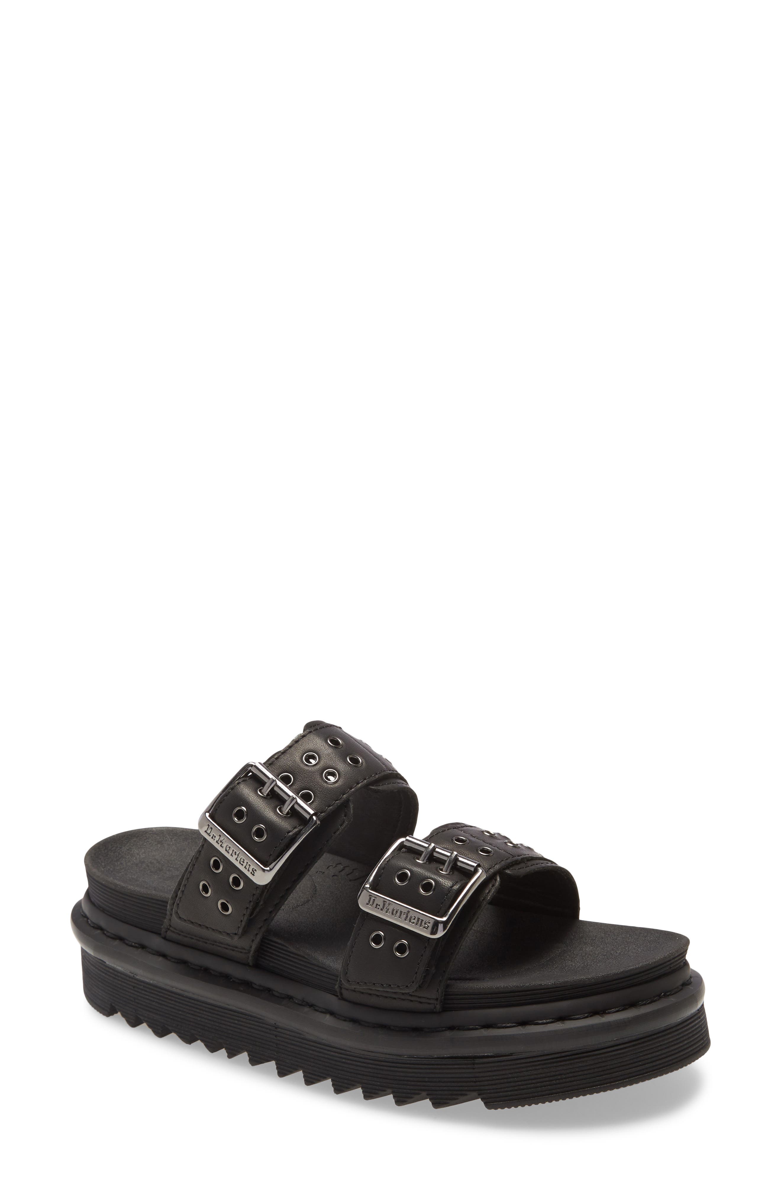 Dr. Martens Myles Hardware Slide Sandal, Main, color, 