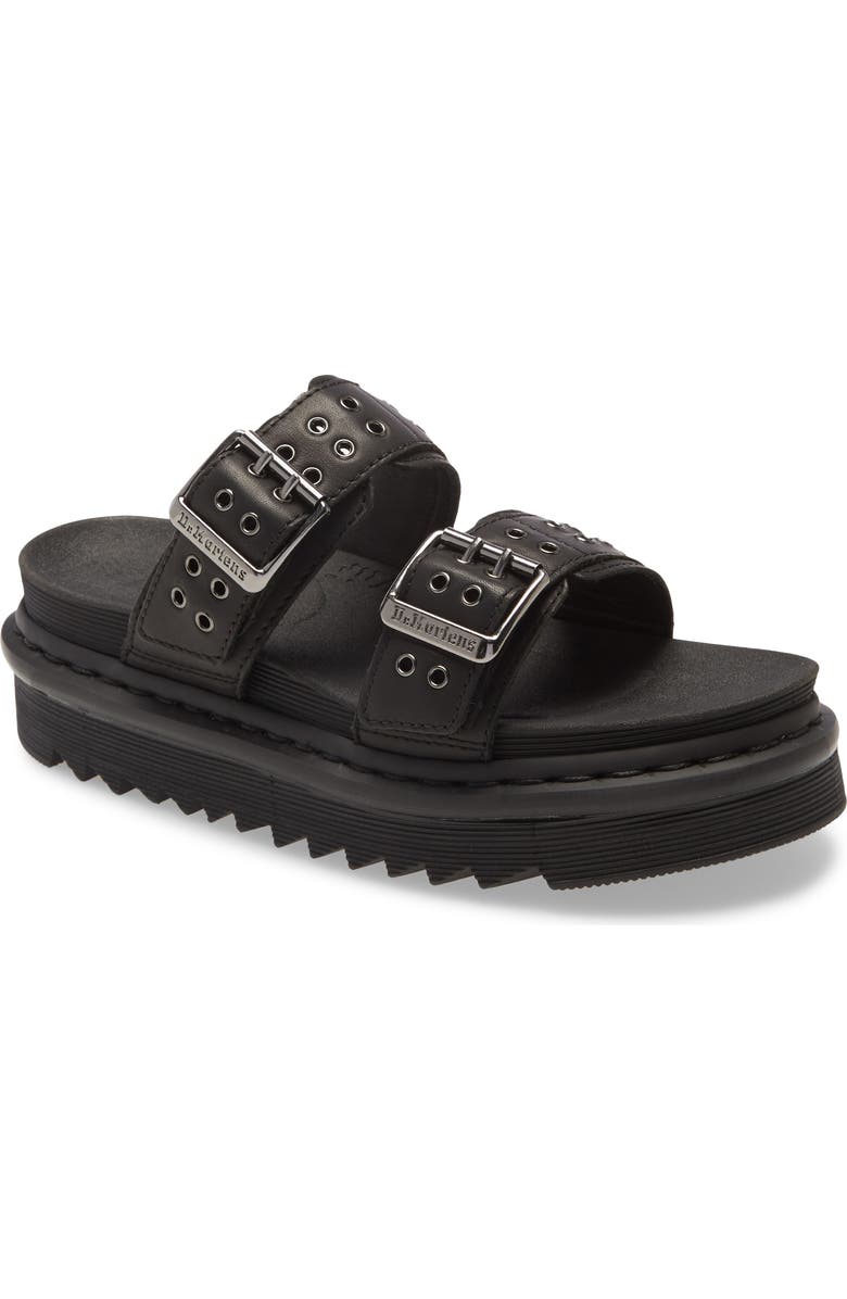Dr. Martens Myles Hardware Slide Sandal, Main, color,