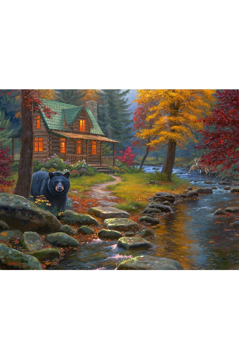 Autumn Visitors 500 piece Jigsaw Puzzle for Adults Large Pieces, Alternate, color, Multicolor
