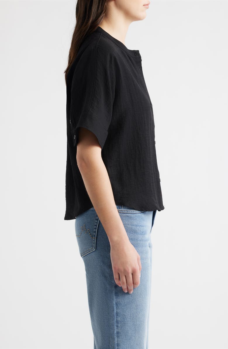 CITY BLUES Boxy Short Sleeve Button-Up Shirt, Alternate, color,