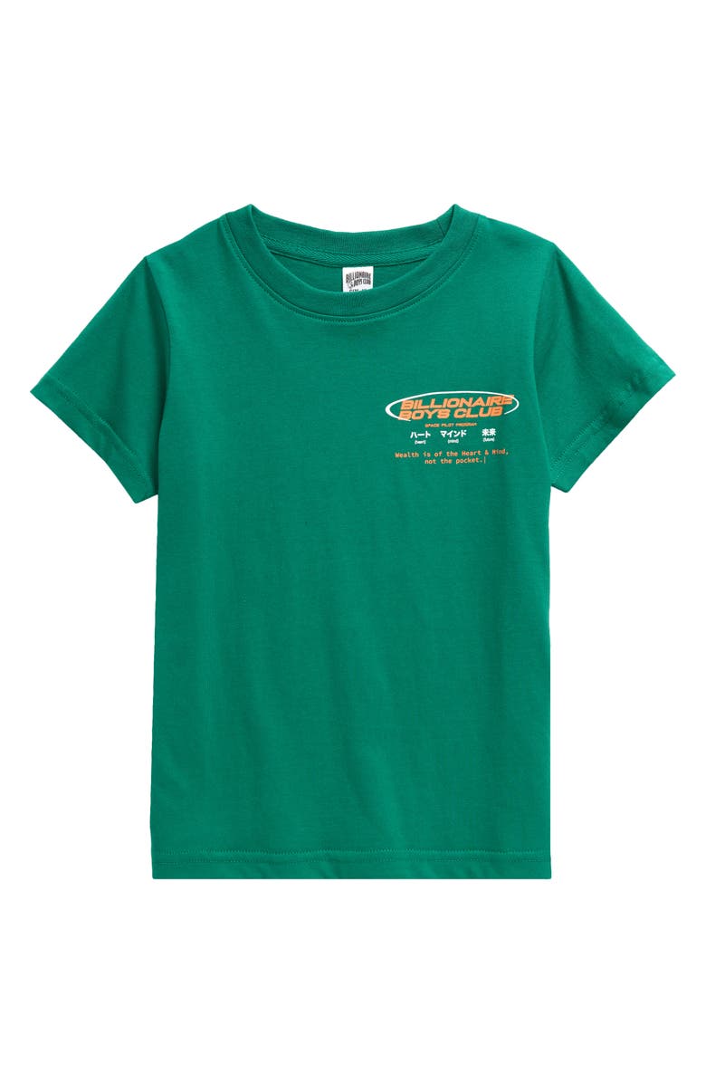 Billionaire Boys Club Kids' Space Pilot Cotton Graphic T-Shirt, Main, color, Shady Glad