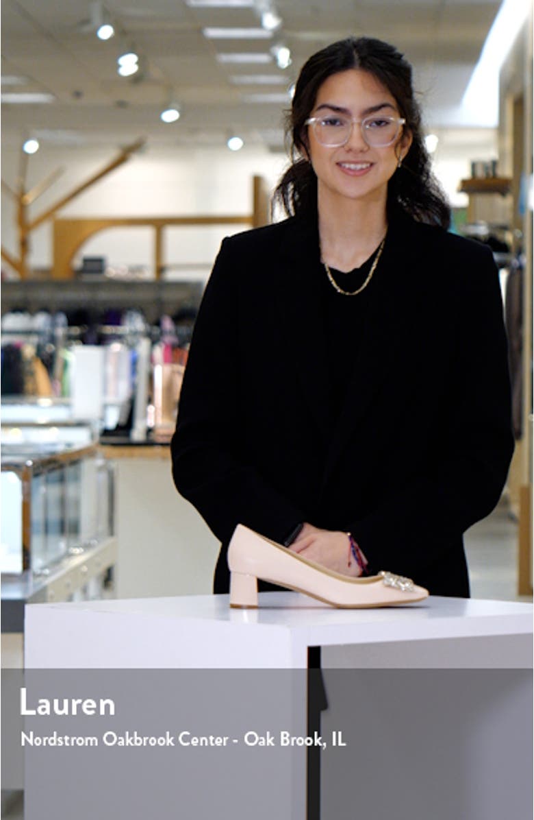 Sofia Square Toe Pump, sales video thumbnail