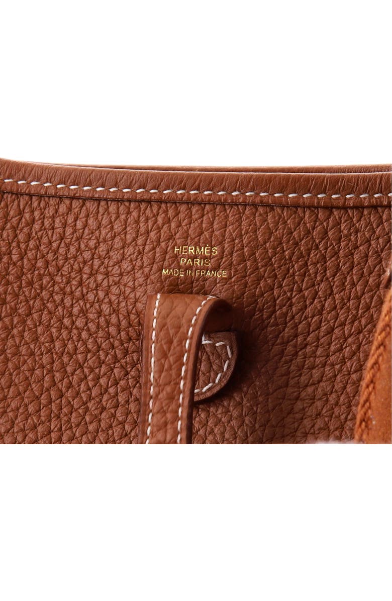 Pre-Owned Hermes Evelyne Bag Gen III Clemence TPM, Alternate, color, Gold