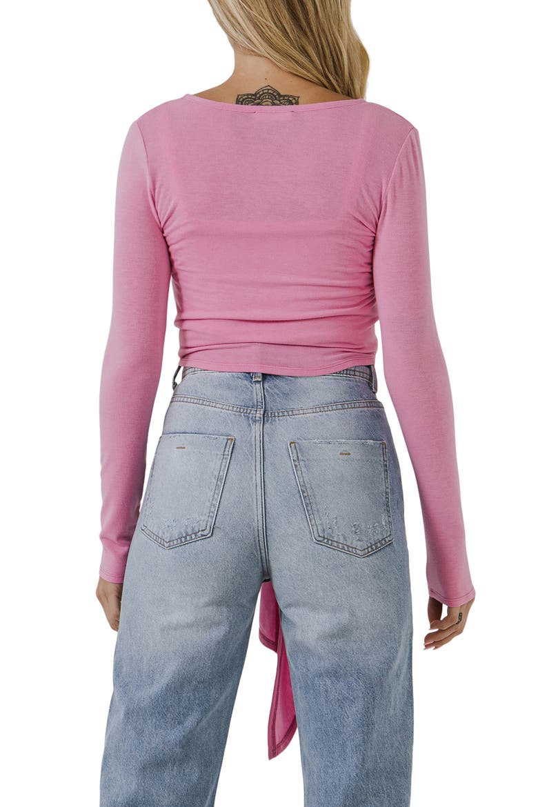Two-Piece Cardigan & Camisole Set, Alternate, color, PINK