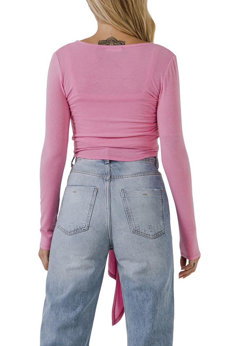 Grey Lab Two-Piece Cardigan & Camisole Set, Alternate, color, Pink