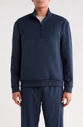 Z by Zella Double Knit Quarter Zip Sweatshirt