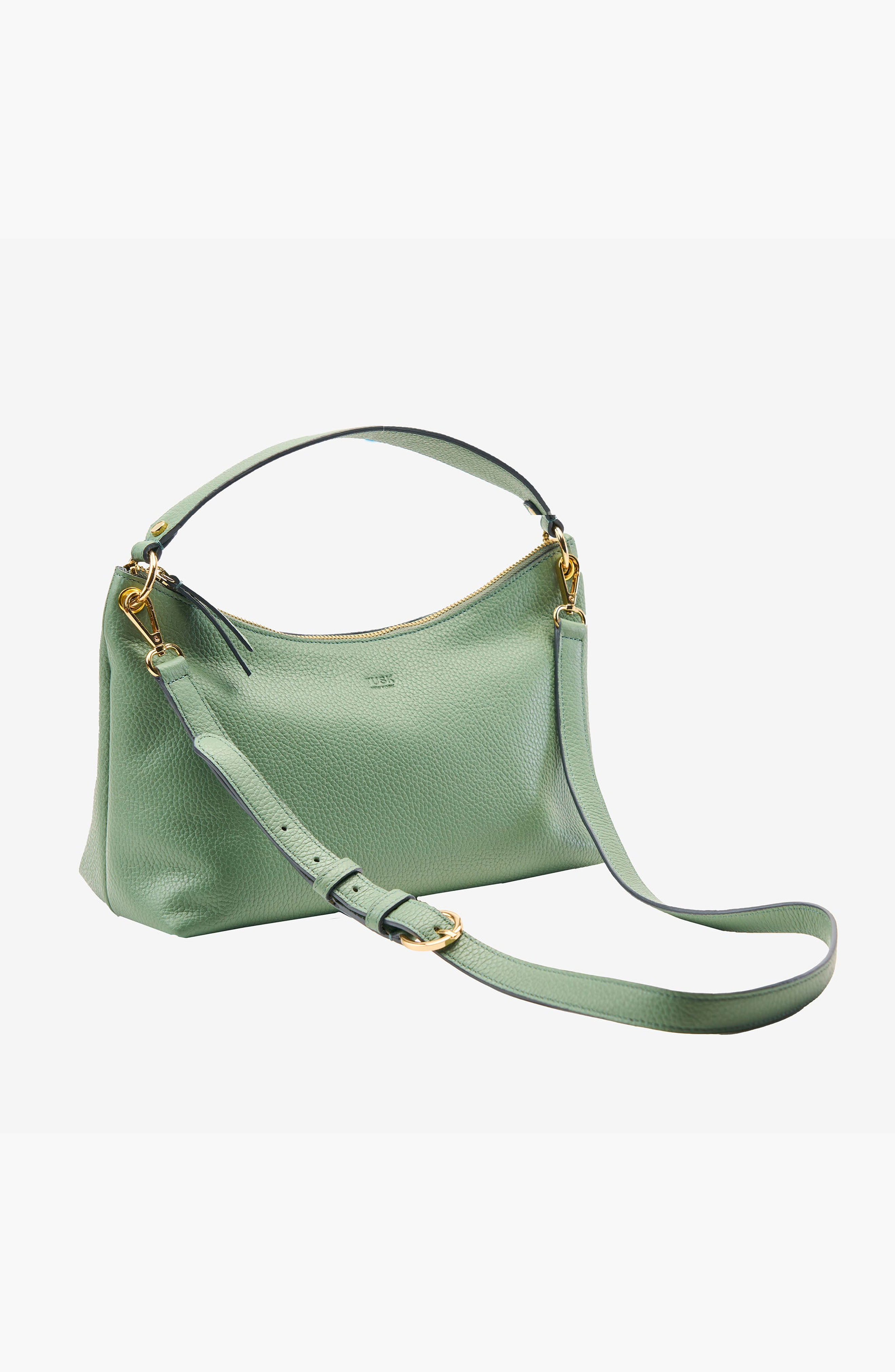 Ascot Indu Top Zip Hobo Bag, Alternate, color, Sage