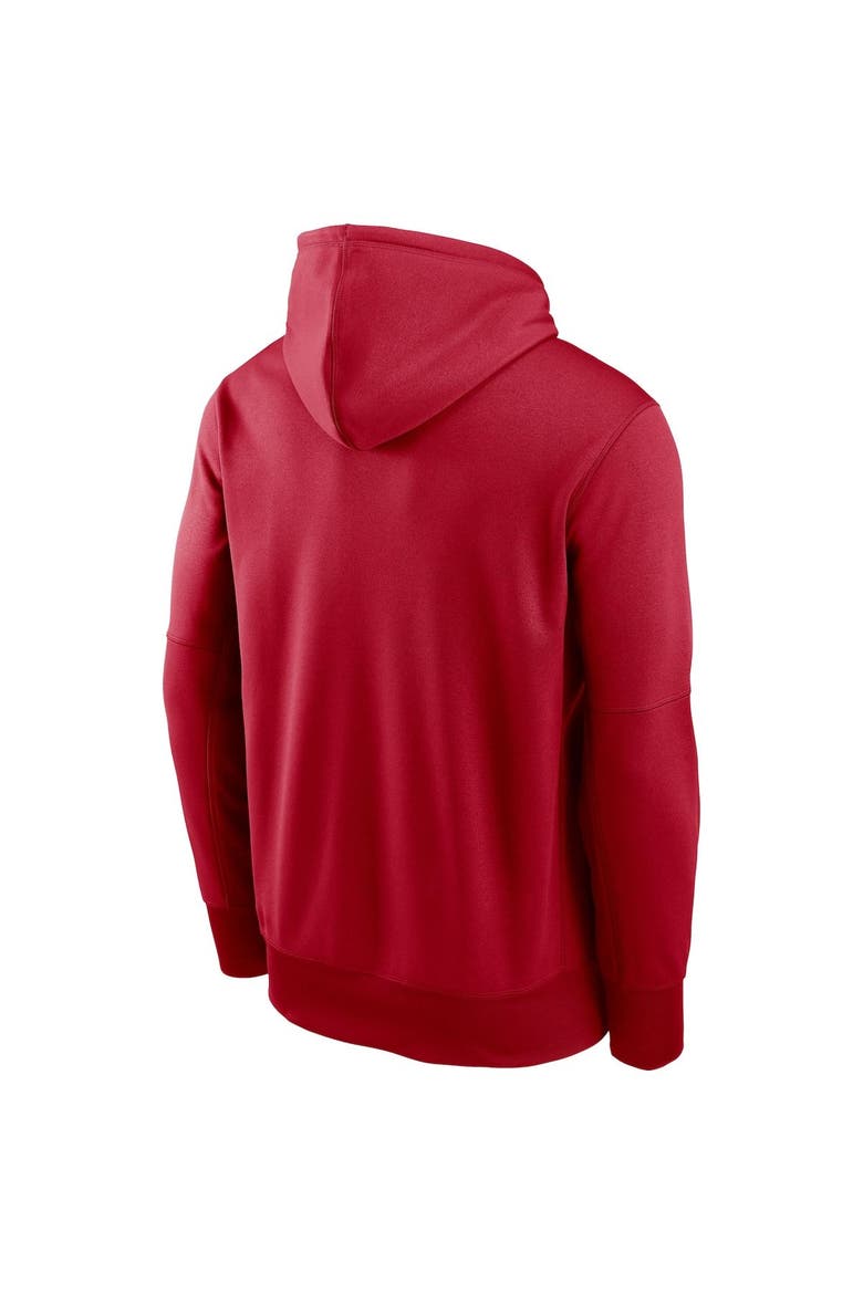 Men's Nike Red Tampa Bay Buccaneers Fan Gear Wordmark Performance Pullover Hoodie, Alternate, color, Red