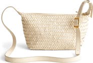 Madewell The Sling Woven Leather Crossbody Bag