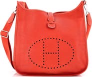 Pre-Owned Hermes Evelyne Bag Gen III Clemence GM
