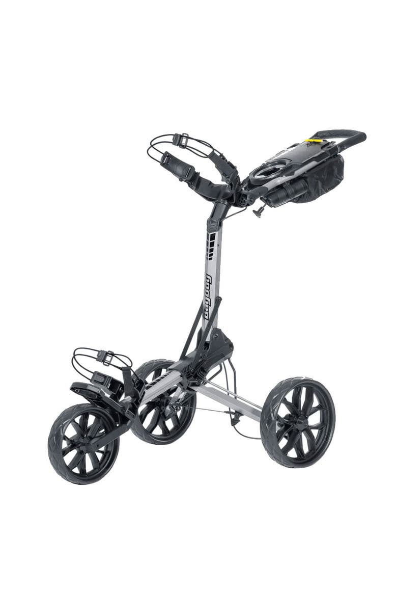 Slimfold Push Cart, Main, color, Silver/Black