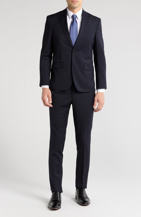 Plain Jarrow Slim Fit Wool Suit