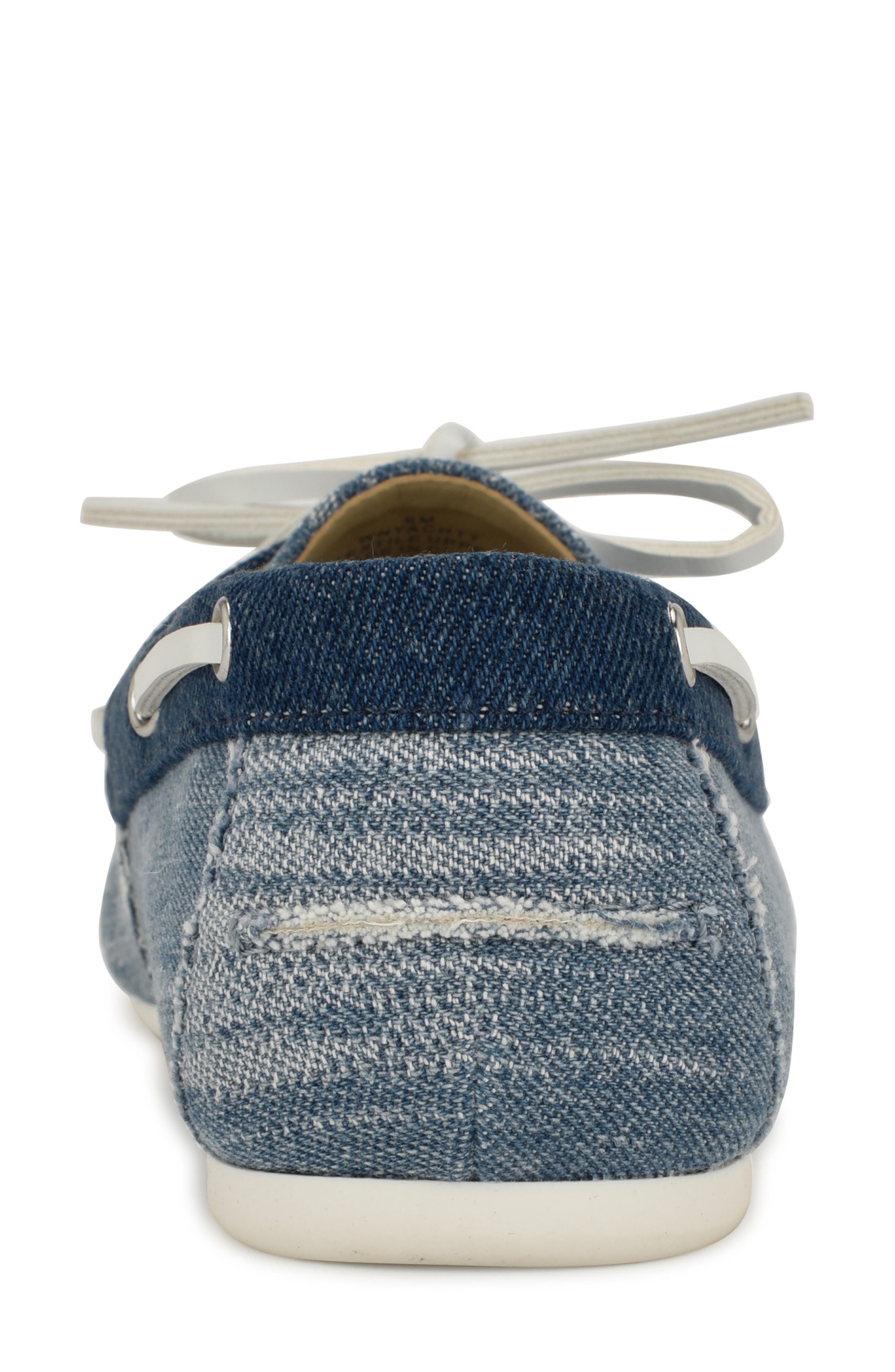 Nine West Yacht Boat Shoe, Alternate, color, Medium Blue 420
